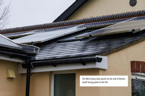 West and South Facing Solar Panels